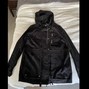 H&M Black Oversized Coat